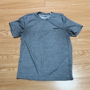 Adidas Men's Heathered Gray Tee